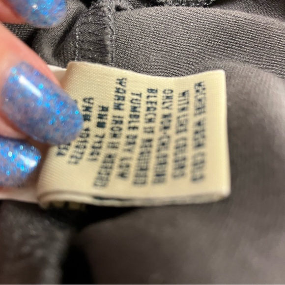 L.L.Bean, knit, skinny leg pants, dark grey, SP - Picture 5 of 5